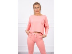 Sada s oversize halenkou morel 3