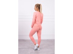 Tepláková souprava v&nbsp;meruňkové barvě 1