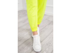 Sada s halenkou top žlutá neonová 5