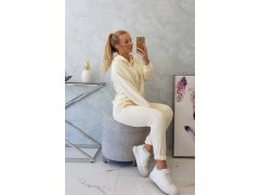 Tepláková souprava s&nbsp;kapucí ecru 8