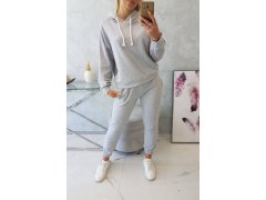 Šedá mikina s&nbsp;kapucí 6