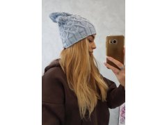 Fleecová čepice Sonia K201 modrá 1