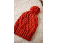 Milano fleecová čepice K203 červená 3