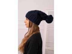 Milano fleecová čepice K203 navy blue 1