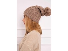 Milano fleecová čepice K203 tmavě béžová 4