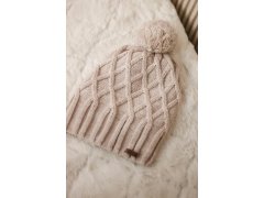 Milano fleecová čepice K203 světle béžová 5