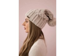 Milano fleecová čepice K203 světle béžová 6