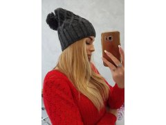 Milano fleecová čepice K203 graphite 1