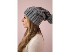 Milano fleecová čepice K203 tmavě šedá 3