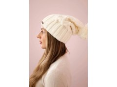 Milano fleecová čepice K203 ecru 4