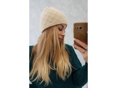 Čepice Agata K222 světle béžová 2