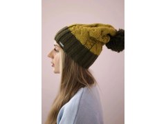 Paris fleecová čepice K212 kiwi+khaki 6