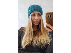 Fleecová čepice Paris K212 grey+marine 1