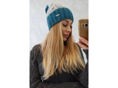 Fleecová čepice Paris K212 grey+marine 2