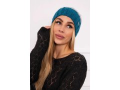 Fleecová čepice Paris K212 grey+marine 3