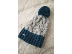 Fleecová čepice Paris K212 grey+marine 7