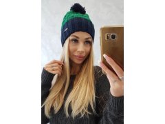 Paris fleecová čepice K212 zelená+zelená 1