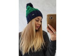 Paris fleecová čepice K212 zelená+zelená 2