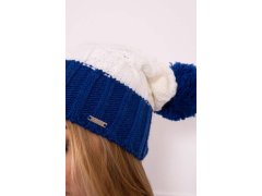 Paris fleecová čepice K212 ecru+chabra 5