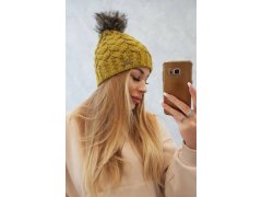Čepice Daria K217 kiwi fleece 2