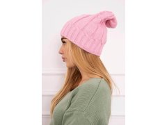 Fleecová čepice Iwona K221 pink 3