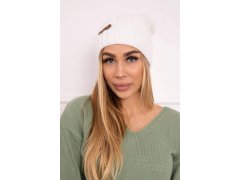 Fleecová čepice Paulina K227 bílá 2