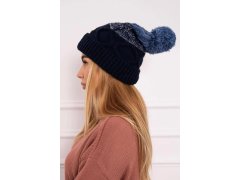 Fleecová čepice Alice K248 denim+blue 3