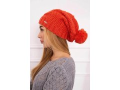 Čepice s&nbsp;fleecem Justyna K253 červená 3