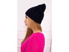 Fleecová čepice Marta K231 navy blue 3