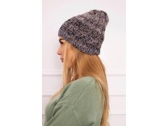 Fleecová čepice Melisa K241 navy blue+blue 3
