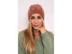Fleecová čepice Melisa K241 červená 2