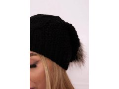 Sandra K210 fleecová čepice černá 2