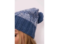 Čepice Paris fleece K213 denim 2