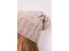 Fleecová čepice Paris K213 light beige 2