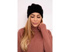 Fleecová čepice Sylwia K244 černá 2