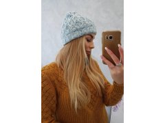 Dámská čepice Eliza K205 modrá 3
