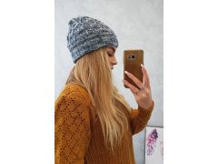 Dámská čepice Eliza K205 dark grey+jeans 3