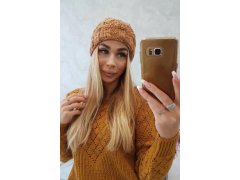 Dámská čepice Eliza K205 hnědá 2