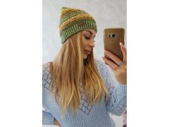 Fleecová čepice Patrycja K254 green neon+green 1