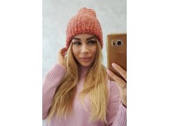 Dámská čepice Delia K260 červená 3