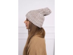 Dámská čepice Delia K260 light beige 1