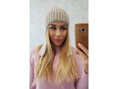 Dámská klapka na uši Jana K314 béžová 1