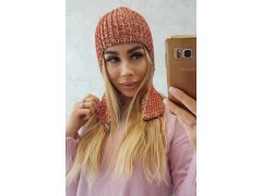Dámská klapka na uši Jana K314 červená 1