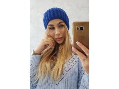 Magda K293 chrpová čepice s&nbsp;ohrnovacím lemem 1