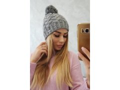 Fleecová čepice Waleria K307 tmavě šedá 1