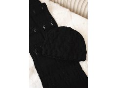 Dámská souprava s&nbsp;šátkem Amelia K329 černá 2