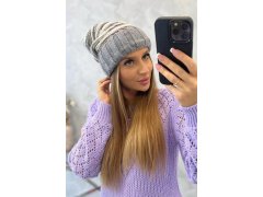 Dámská čepice Feba K330 tmavě šedá 1