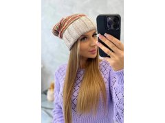 Dámská čepice Feba K330 béžová 1