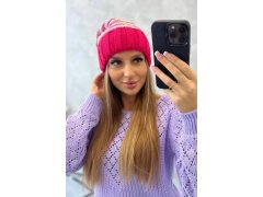 Dámská čepice Feba K330 pink neon 1