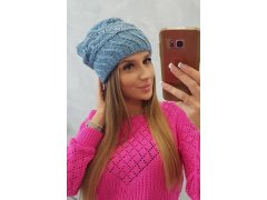 Dámská čepice Dagmara K332 light denim 1